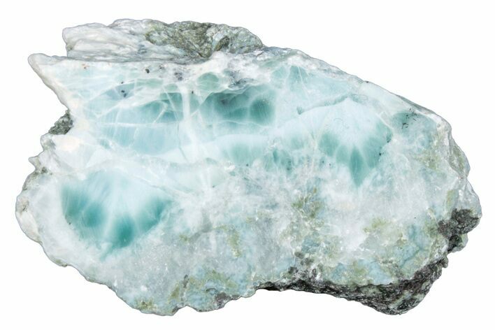 Polished Section of Larimar - Dominican Republic #282514